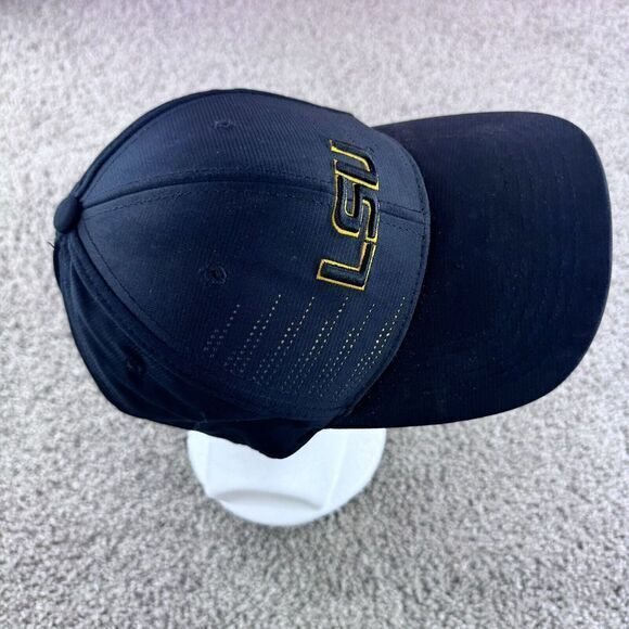 LSU Tigers Hat Cap TOW Top of the World One Fit College Sports Stretch Spandex - Picture 6 of 10